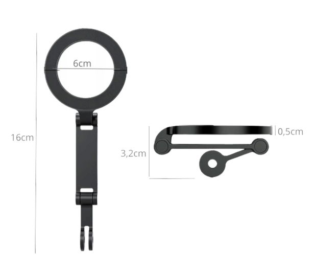 TELESIN Elastyczny uchwyt Magsafe z adapterem kamer sportowych - 1510287 - zdjęcie 2